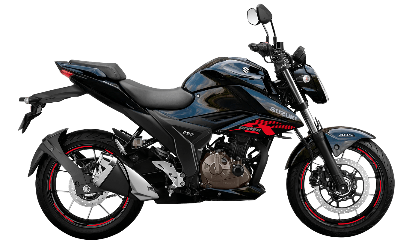 GIXXER 250 NEGRA BRILLANTE
