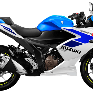 GIXXER SF 250 BLANCA AZUL