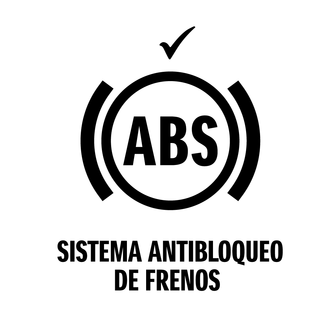 SISTEMA ANTIBLOQUEO DE FRENOS ABS INCLUIDO