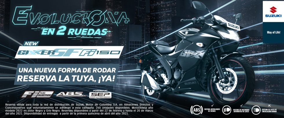 GIXXER SF 150 ABS - Concesionario SUKYMOTO